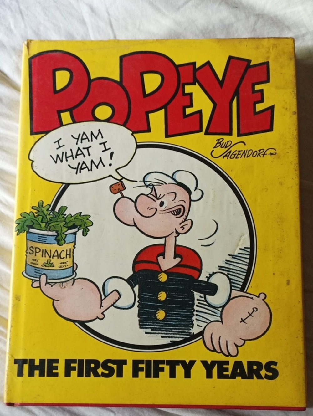 Popeye - The First 50 Years.  Hardcover. First Printing 1979